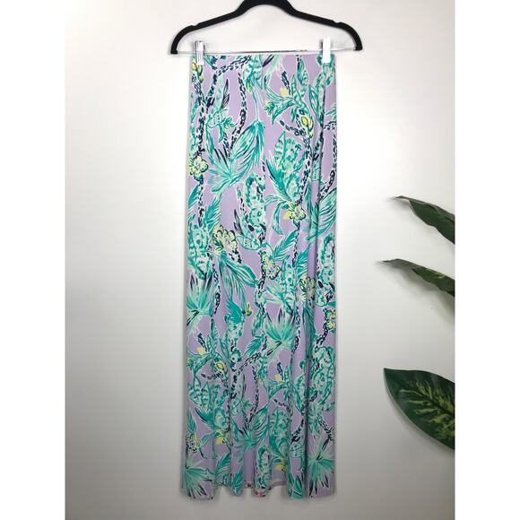Lilly Pulitzer Stretch Suri Maxi Skirt Airy Resort Vacation Summer Women's XS - Picture 7 of 10